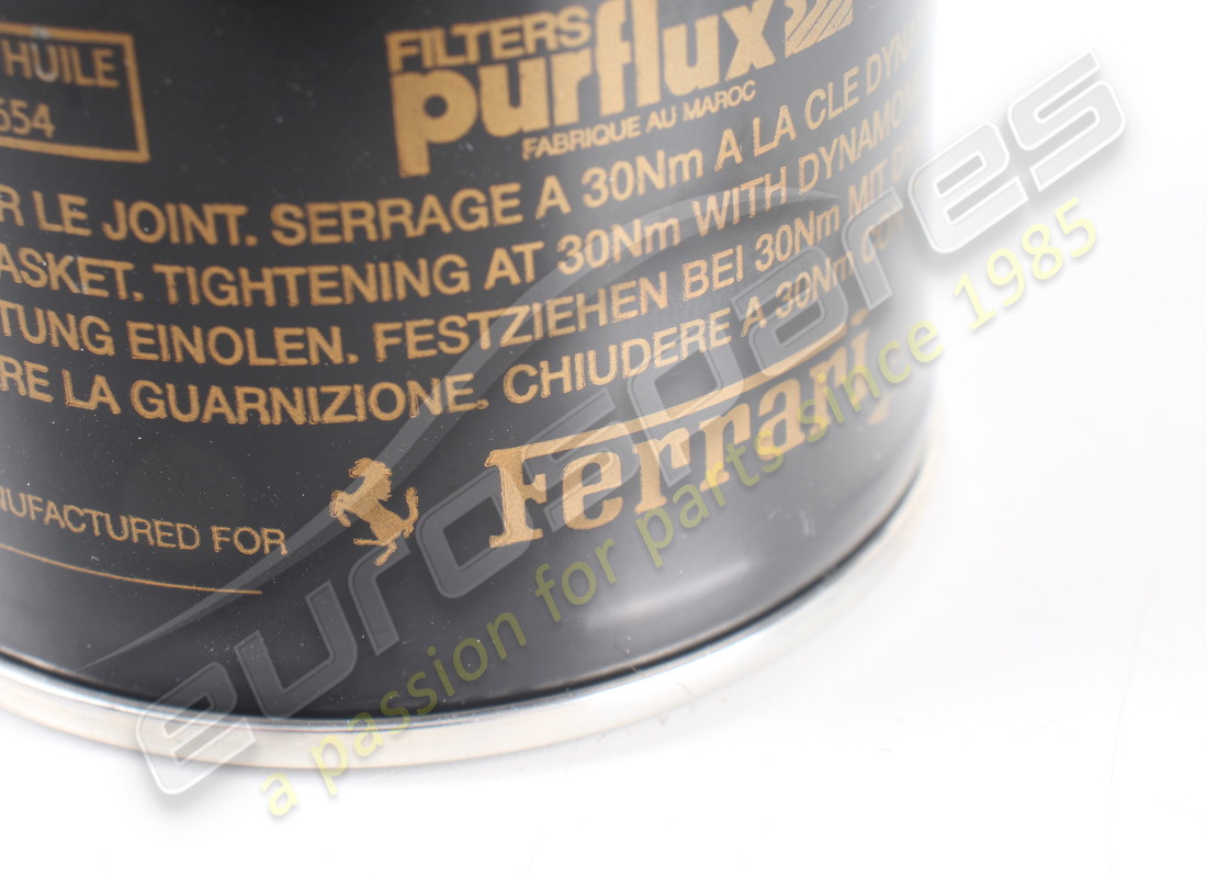 NUOVA CARTUCCIA FILTRO OLIO FERRARI. NUMERO PARTE 197654 (3) nuova cartuccia filtro olio ferrari. numero parte 197654 (3)