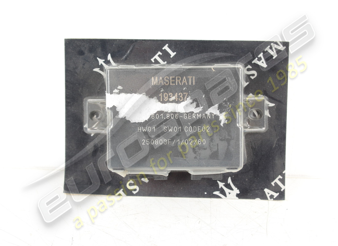 nuova maserati ecu del sensore di parcheggio. numero parte 193437 (1)