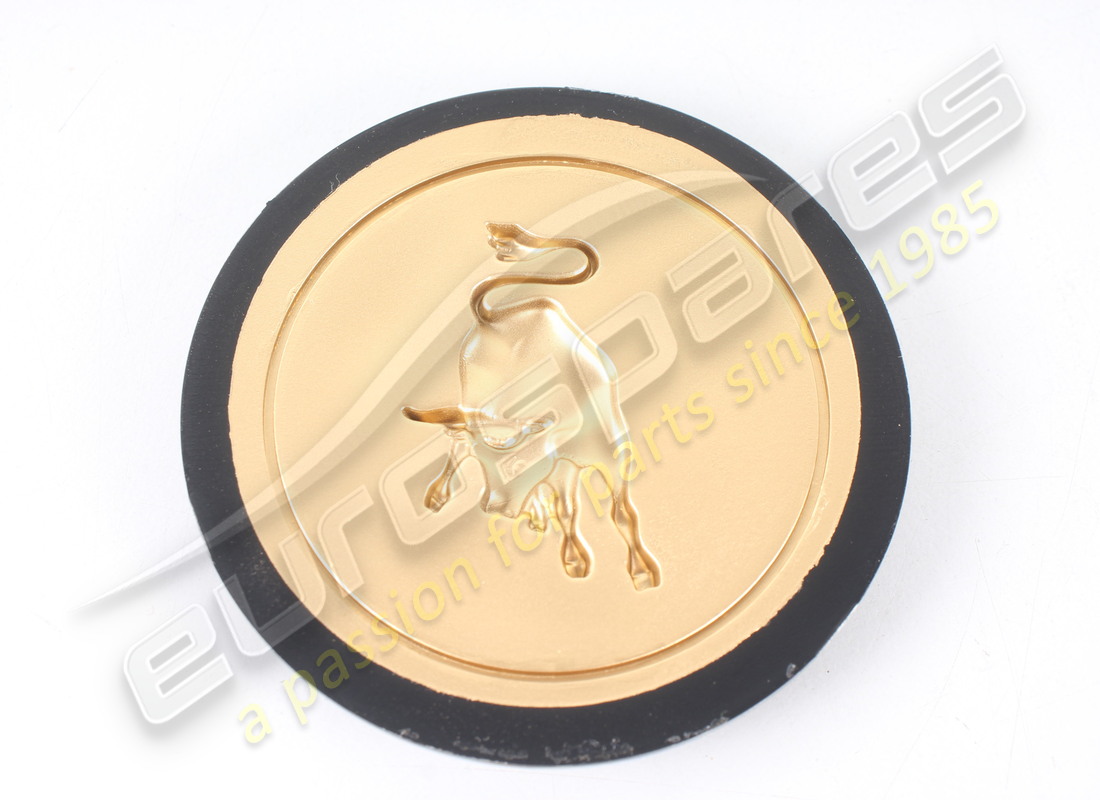 NUOVO LAMBORGHINI STEMMA SUL VOLANTE. NUMERO PARTE 004301790 (2) nuovo lamborghini stemma sul volante. numero parte 004301790 (2)