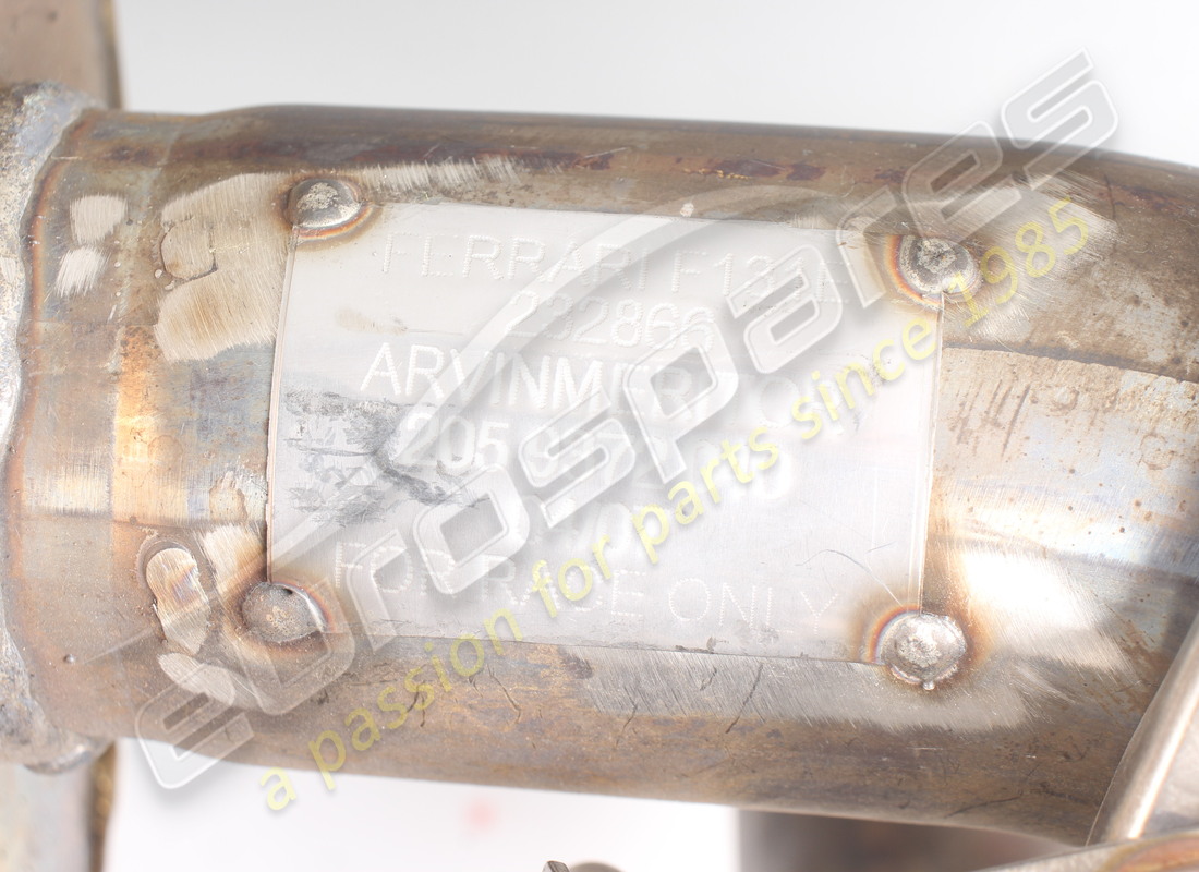 NUOVO FERRARI SILENZIATORE DI SCARICO COMPLETO. NUMERO PARTE 232866 (5) nuovo ferrari silenziatore di scarico completo. numero parte 232866 (5)