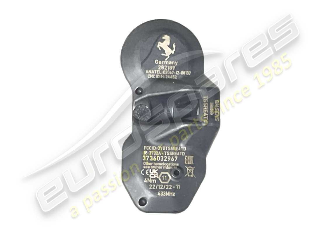 NUOVO Maserati SISTEMA DI MONITORAGGIO DELLA PRESSIONE DEI PNEUMATICI 4 . NUMERO PARTE 282189 (1)