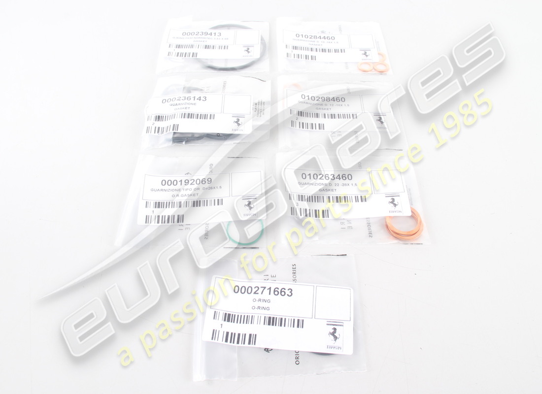 nuovo ferrari set di gaske unità propulente. numero parte 266677 (19)