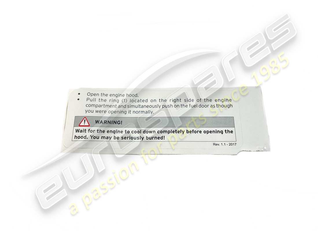 nuovo adesivo lamborghini. numero parte 4t0010553b (1)