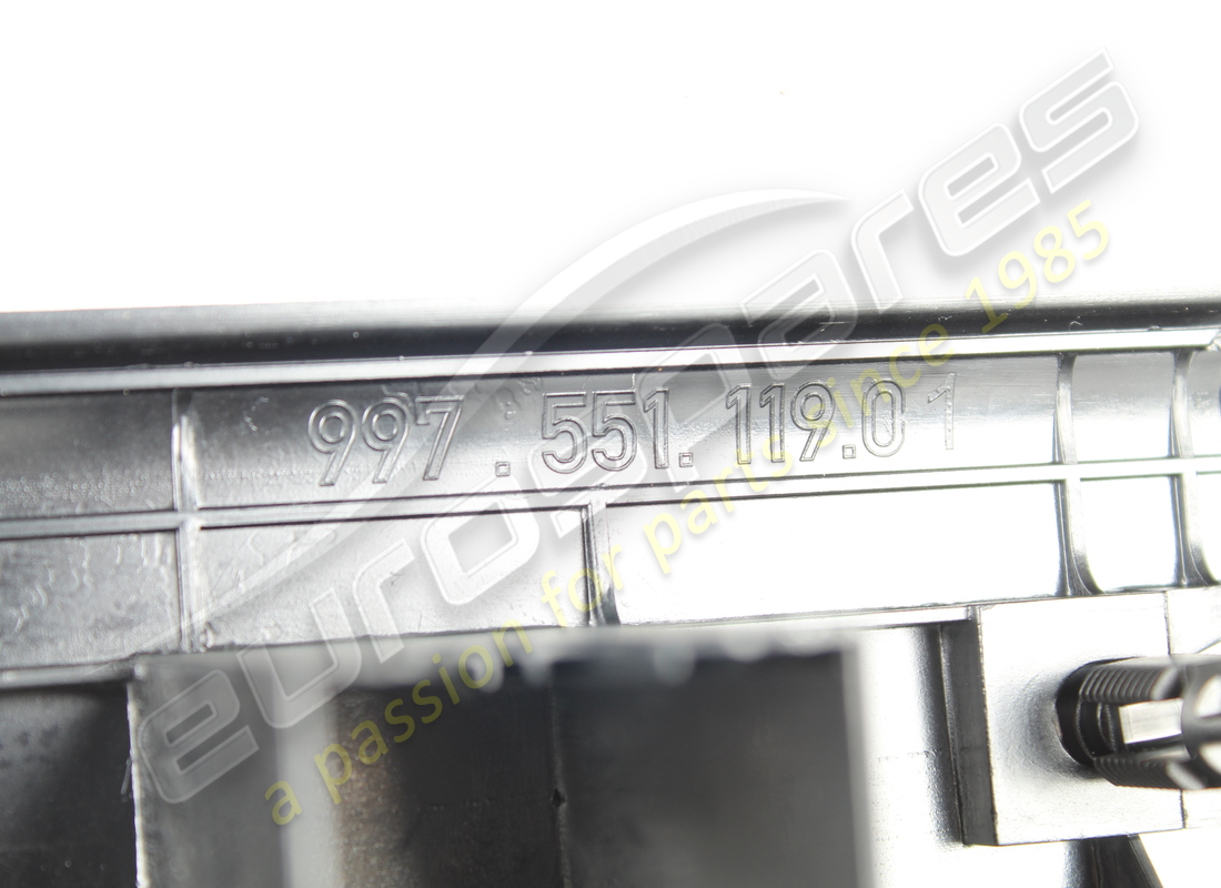 nuovo porsche rivestimento sottoporta lato guida rhd nero. numero parte 99755101905a03 (3)