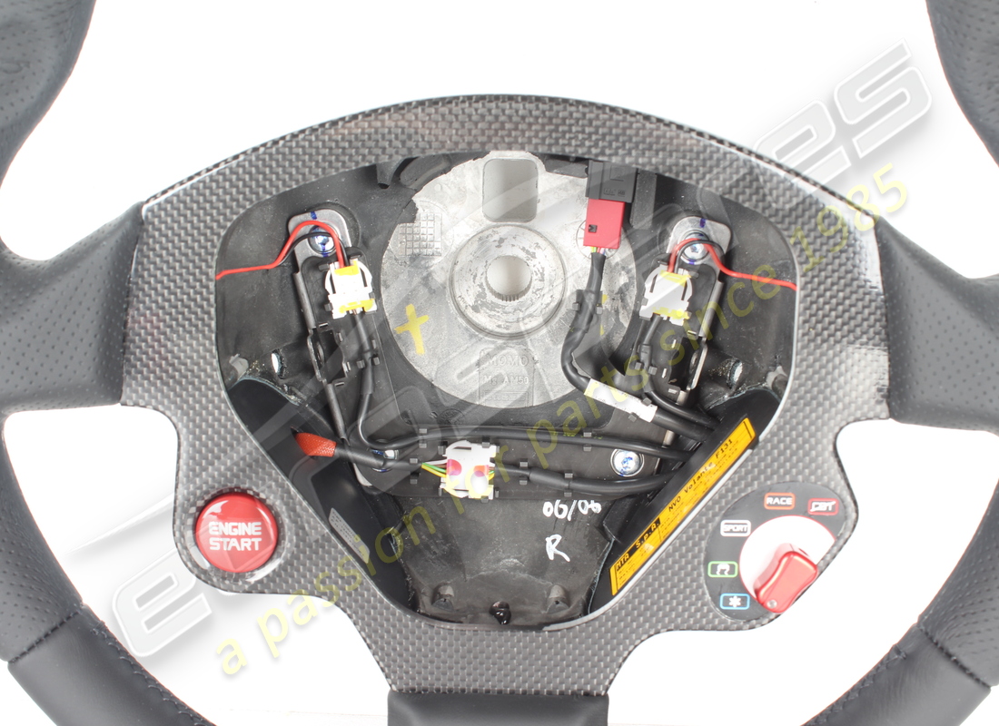 nuovo ferrari volante guida carbon-p.nero. numero parte 80898200 (5)
