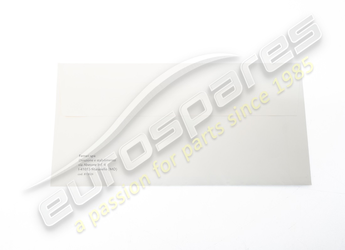 NUOVA FERRARI LETTERA LATERALE CONTACHILOMETRI. NUMERO PARTE 813826 (2) nuova ferrari lettera laterale contachilometri. numero parte 813826 (2)