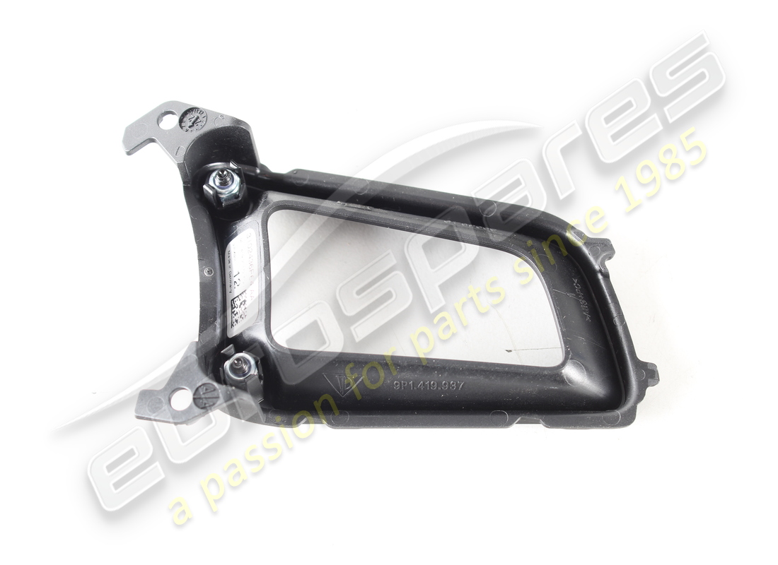 nuovo porsche rifinitura anteriore sinistra nera. numero parte 9p1419937g5q0 (2)