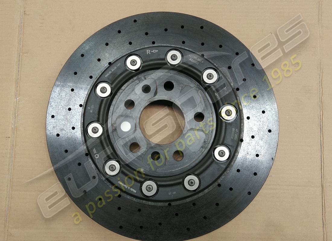 usato lamborghini disco freno in ceramica numero di parte 4s0615602a