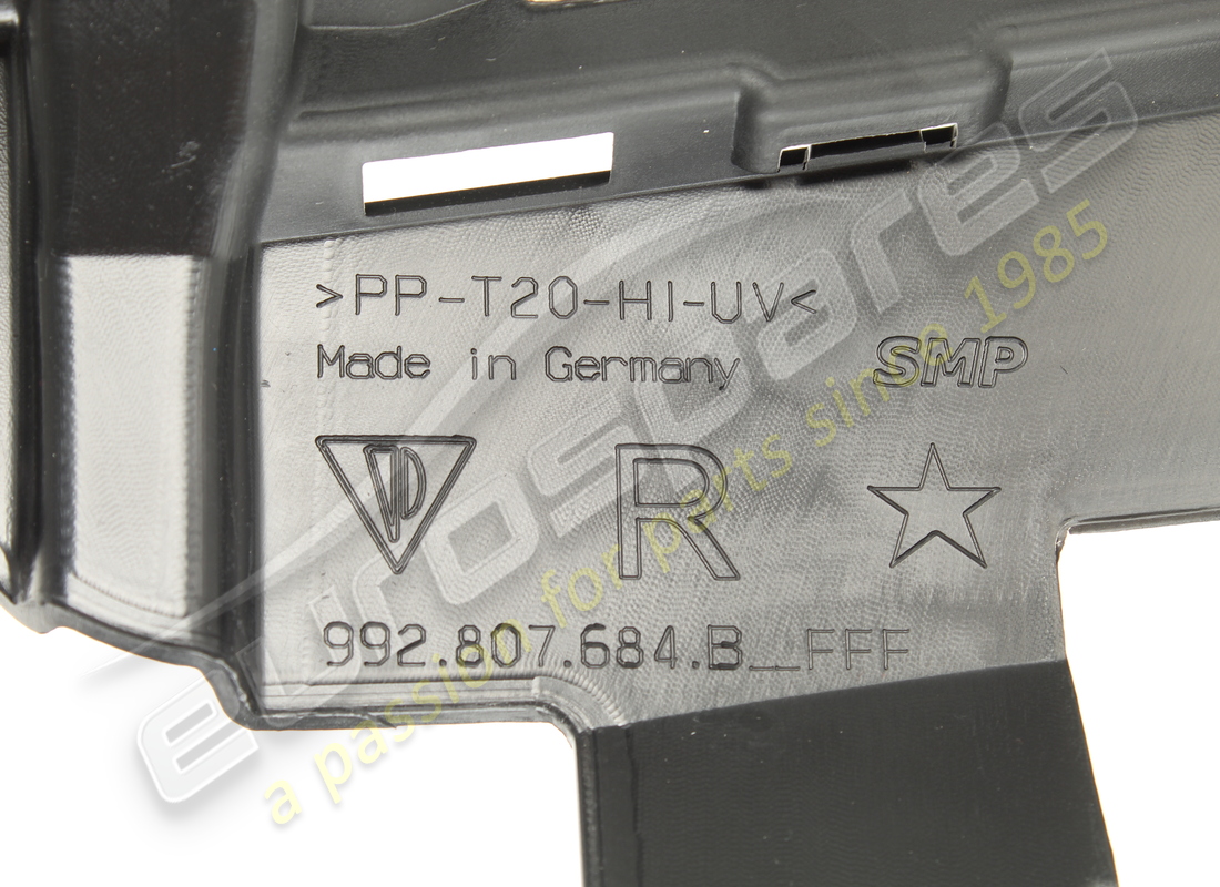 NUOVA PORSCHE GRIGLIA NERO OPACO. NUMERO PARTE 992807684BOK1 (3) nuova porsche griglia nero opaco. numero parte 992807684bok1 (3)