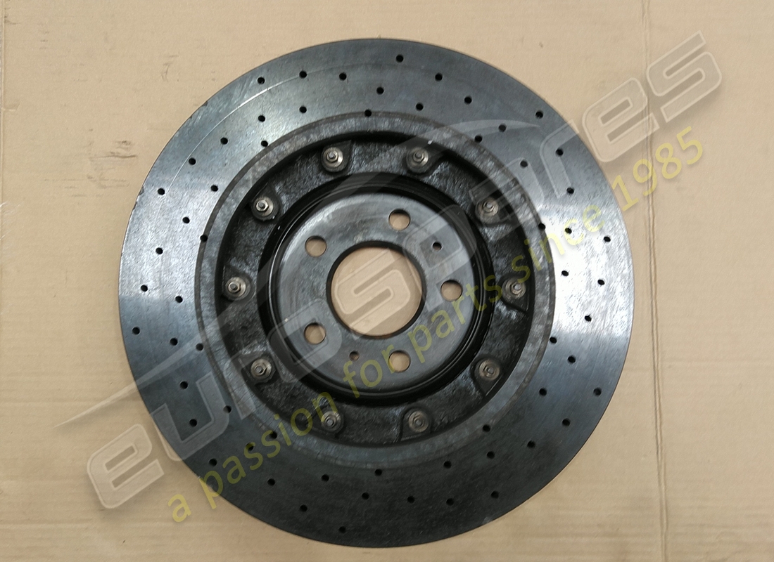 disco freno in ceramica lamborghini usato. numero parte 4s0615602a (2)