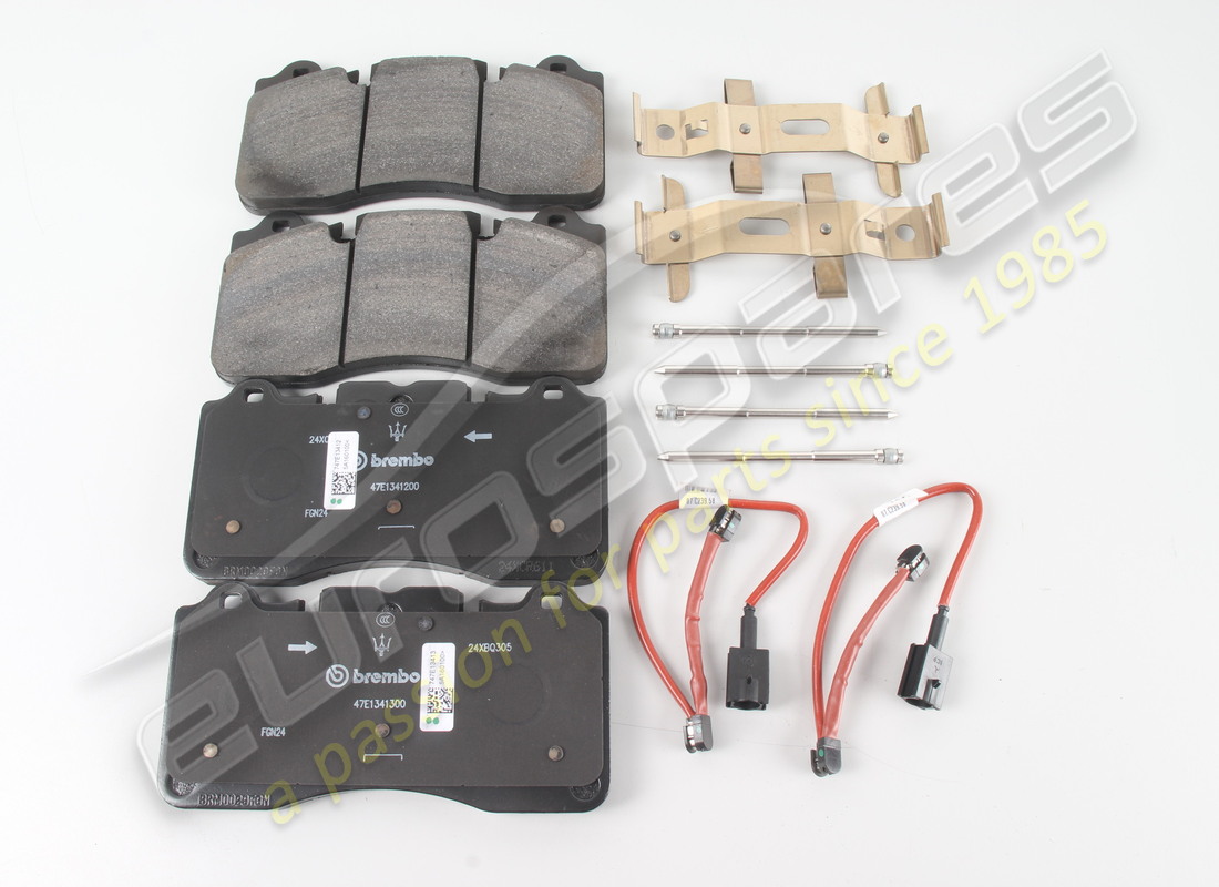 nuovo kit maserati mc20 anteriore pastiglie dei freni. numero parte 673012306 (1)