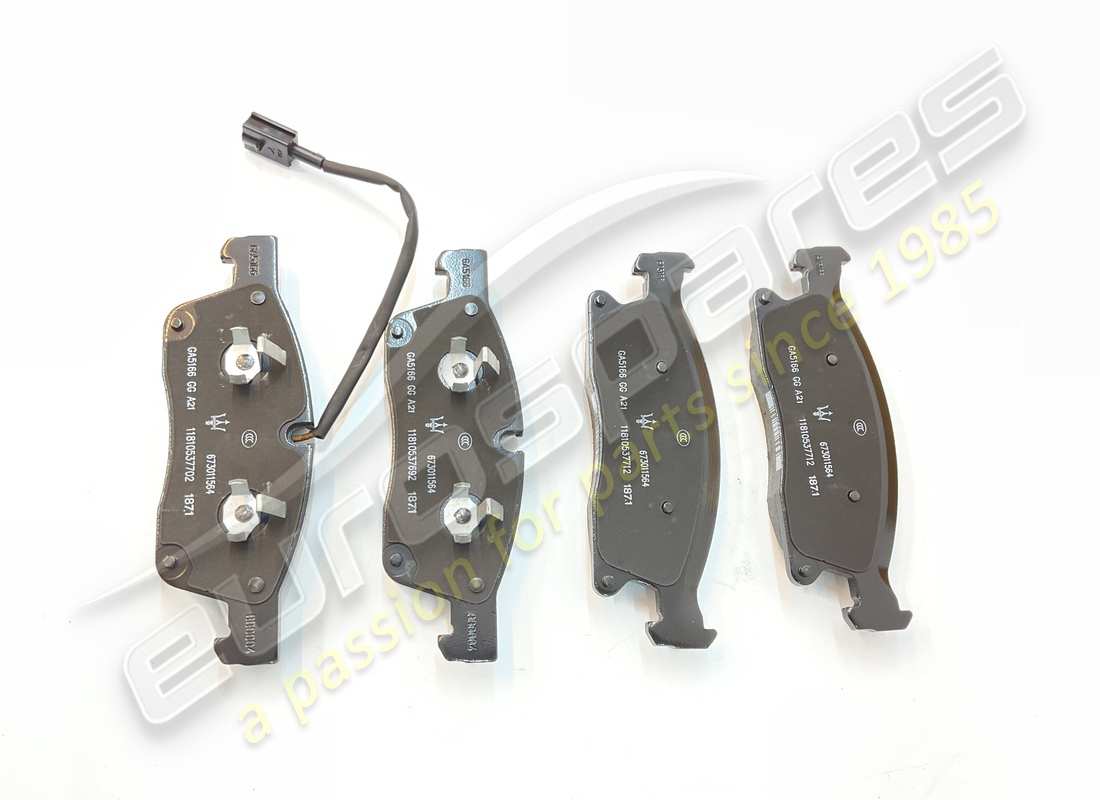 nuovo maserati set pastiglie freno anteriore. numero parte 673011564 (1)