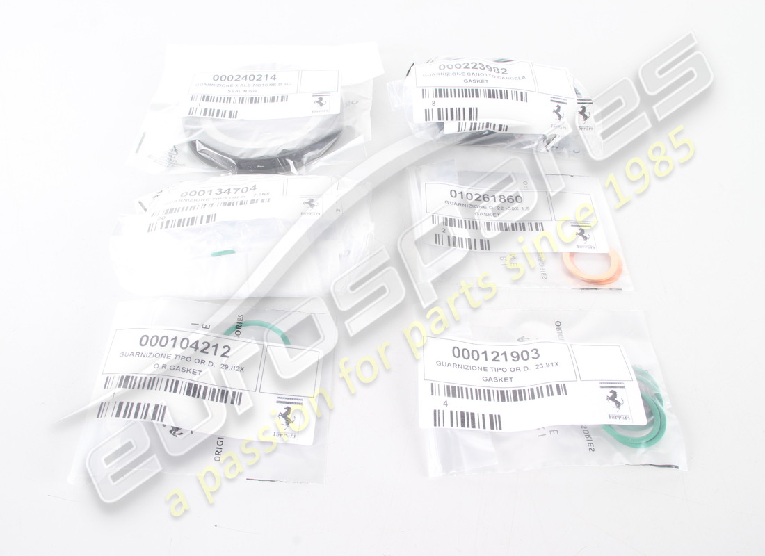 nuovo ferrari set di gaske unità propulente. numero parte 266677 (16)