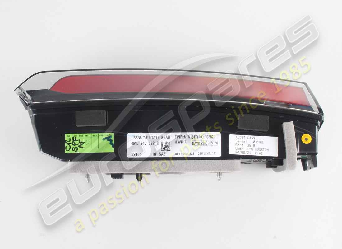 nuovo lamborghini riflettore laterale numero parte 4ml945072c (6)
