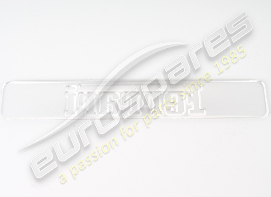 nuovo inserto per piastra di battuta ferrari. numero parte 65599700 (2)