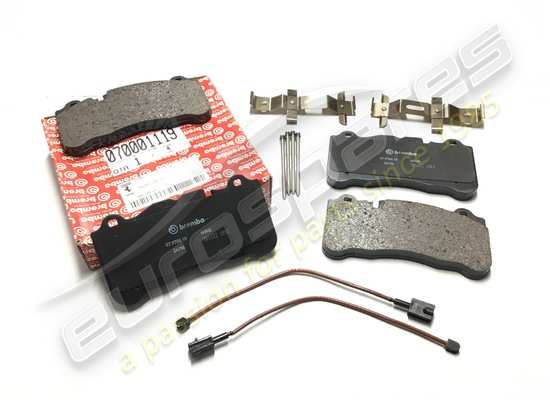 nuovo ferrari kit pastiglie freno anteriori in carbonio e ceramica codice articolo 70001119