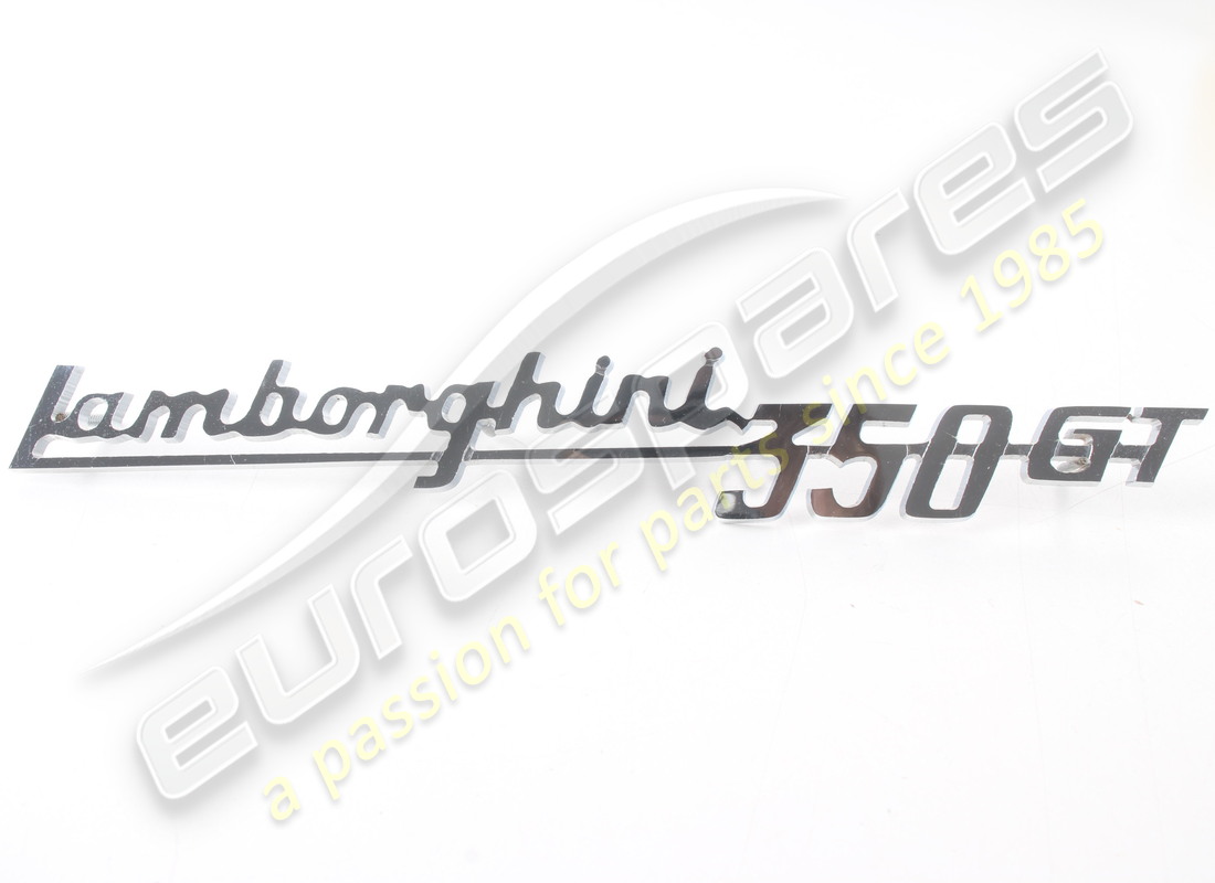 NUOVA TARGA GT LAMBORGHINI LAMBORGHINI 350. NUMERO PARTE 006101899 (1) nuova targa gt lamborghini lamborghini 350. numero parte 006101899 (1)