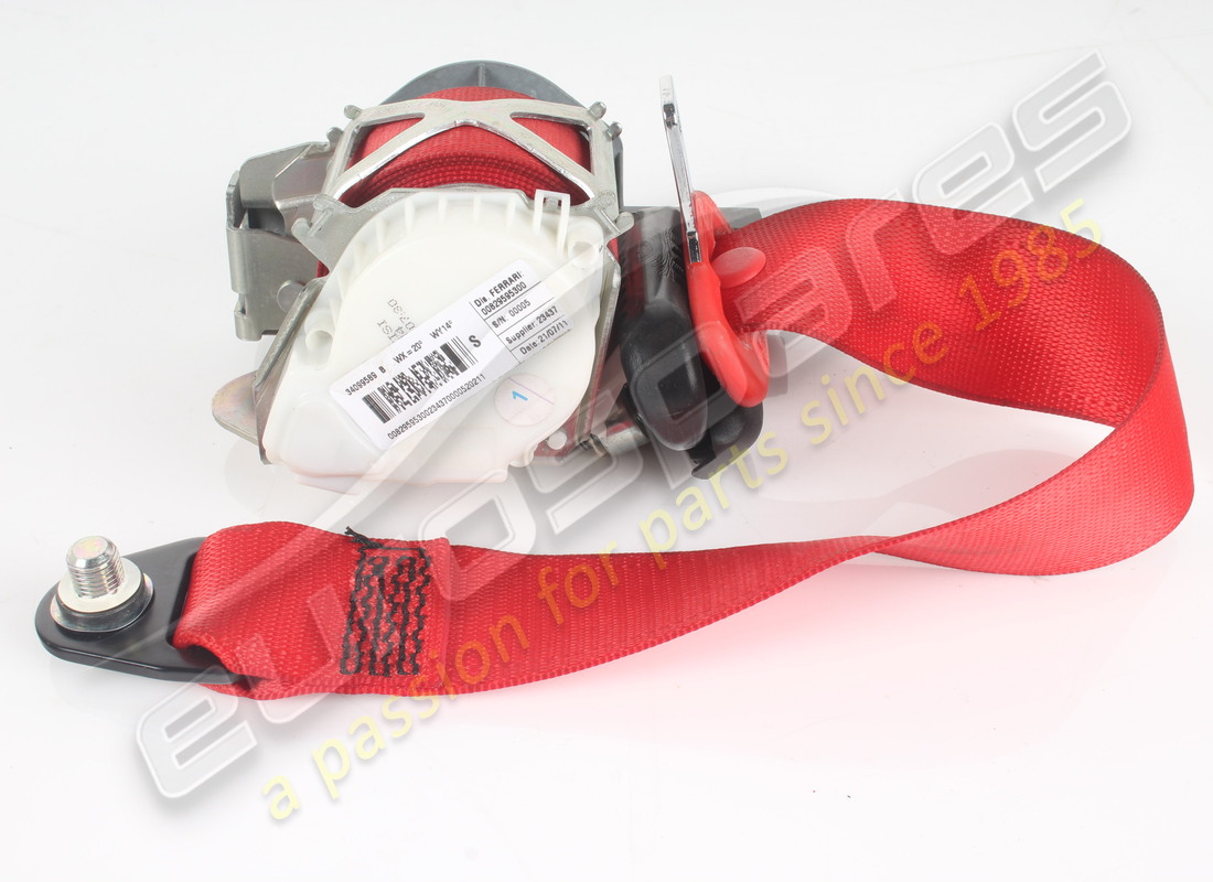 CINTURA DI SICUREZZA A TRE PUNTI SINISTRA USATA Ferrari. NUMERO PARTE 829595.. (1)