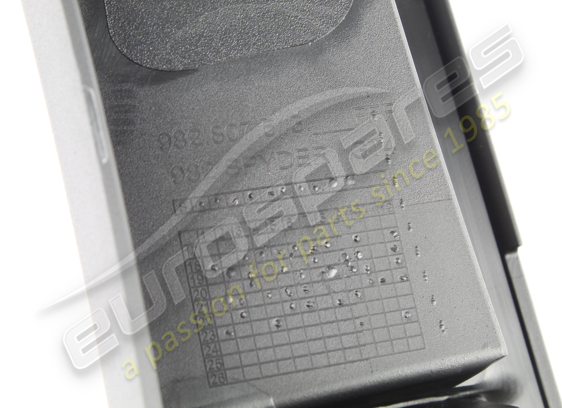 NUOVO PORSCHE SPOILER LATERALE SINISTRO NERO OPACO. NUMERO PARTE 982807513OK1 (4) nuovo porsche spoiler laterale sinistro nero opaco. numero parte 982807513ok1 (4)