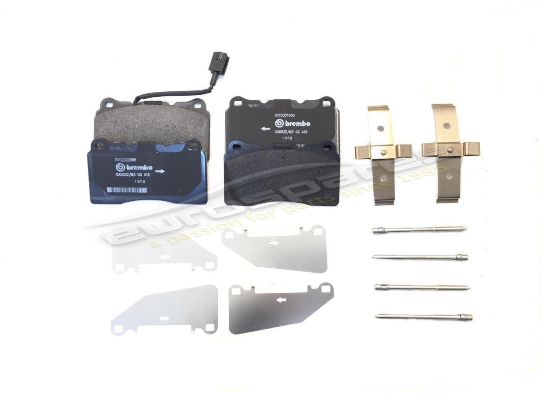 nuovo maserati anteriore pastiglie dei freni. numero parte 673012431 (1)