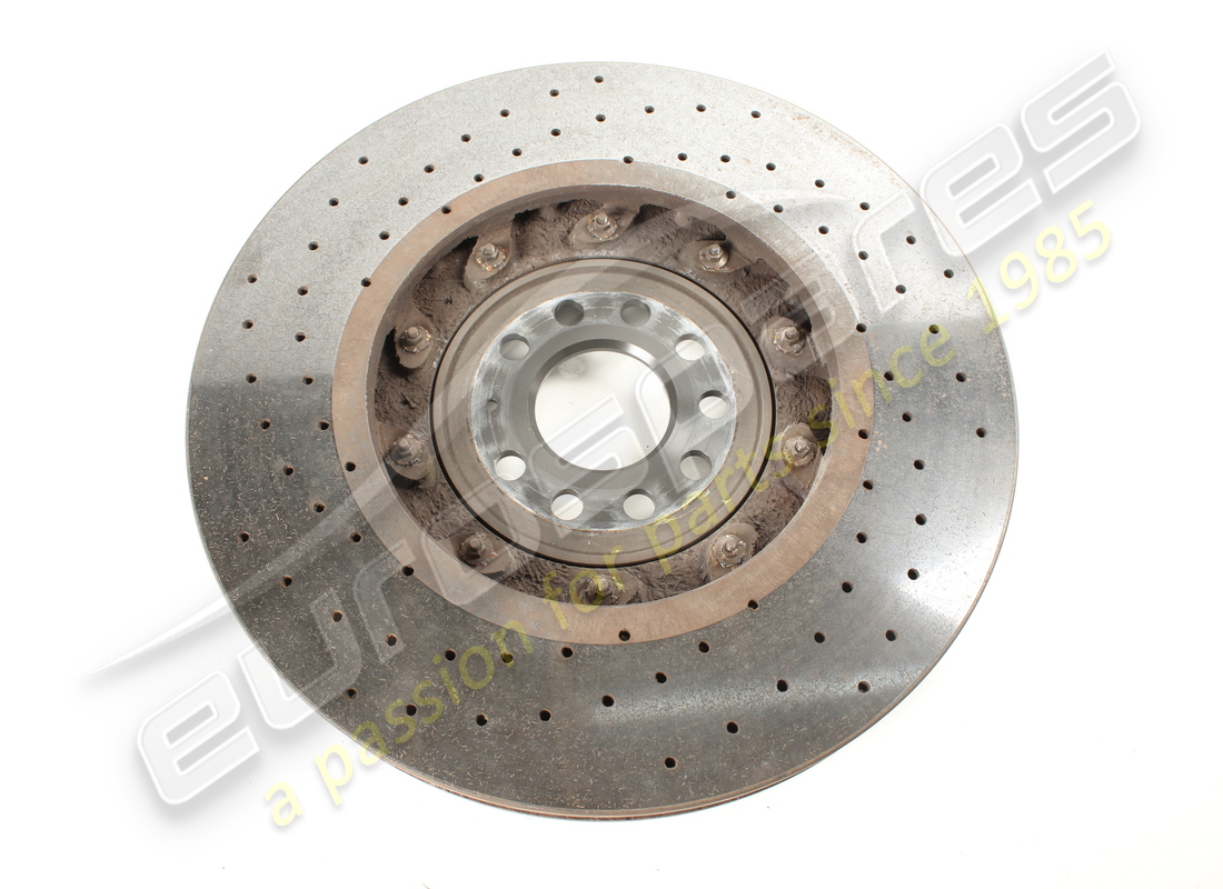 disco freno anteriore destro in ceramica usato lamborghini (ventilato). numero parte 470615302g (2)