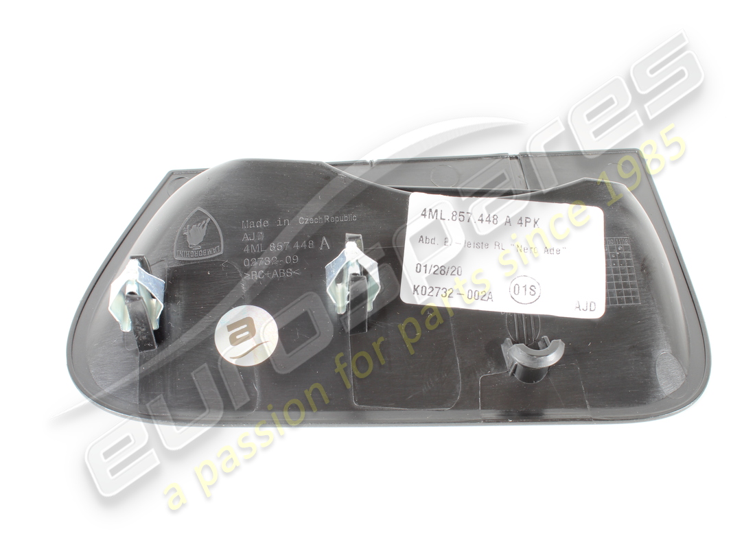 cintura di sicurezza lamborghini usata. numero parte 4ml857448a4pk (4)