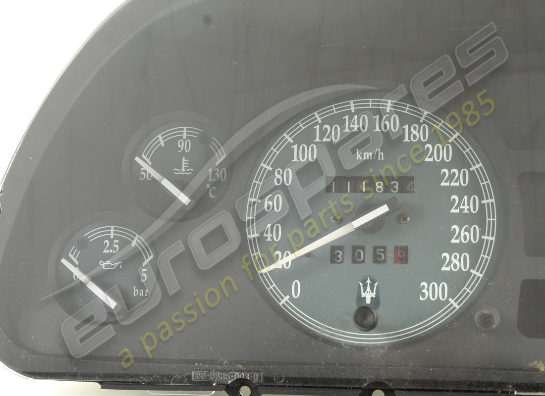 GRUPPO STRUMENTI USATO MASERATI GUIDA A SINISTRA V6V8. NUMERO PARTE 373680100 (4) gruppo strumenti usato maserati guida a sinistra v6v8. numero parte 373680100 (4)