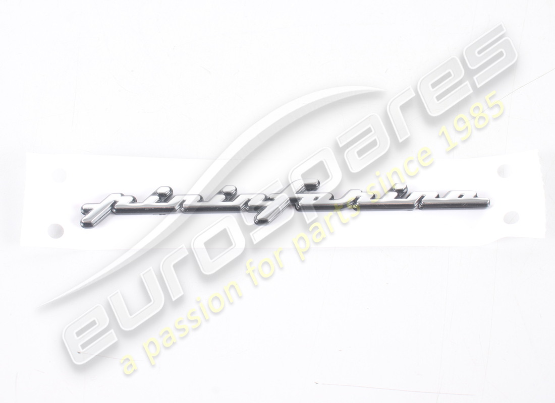 NUOVO ORNAMENTO FERRARI PININFARINA. NUMERO PARTE 83465300 (2) nuovo ornamento ferrari pininfarina. numero parte 83465300 (2)