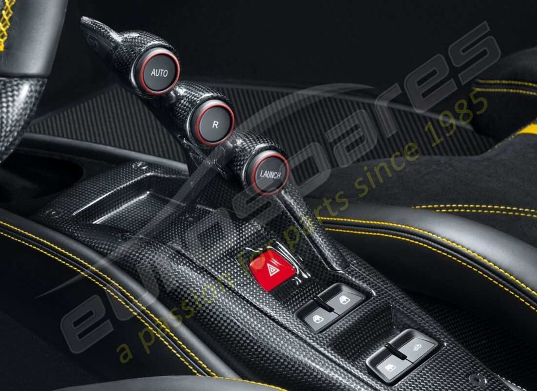 NUOVO Ferrari KIT PONTE IN FIBRA DI CARBONIO, STILE LAFERRARI. NUMERO PARTE 70003813 (1)