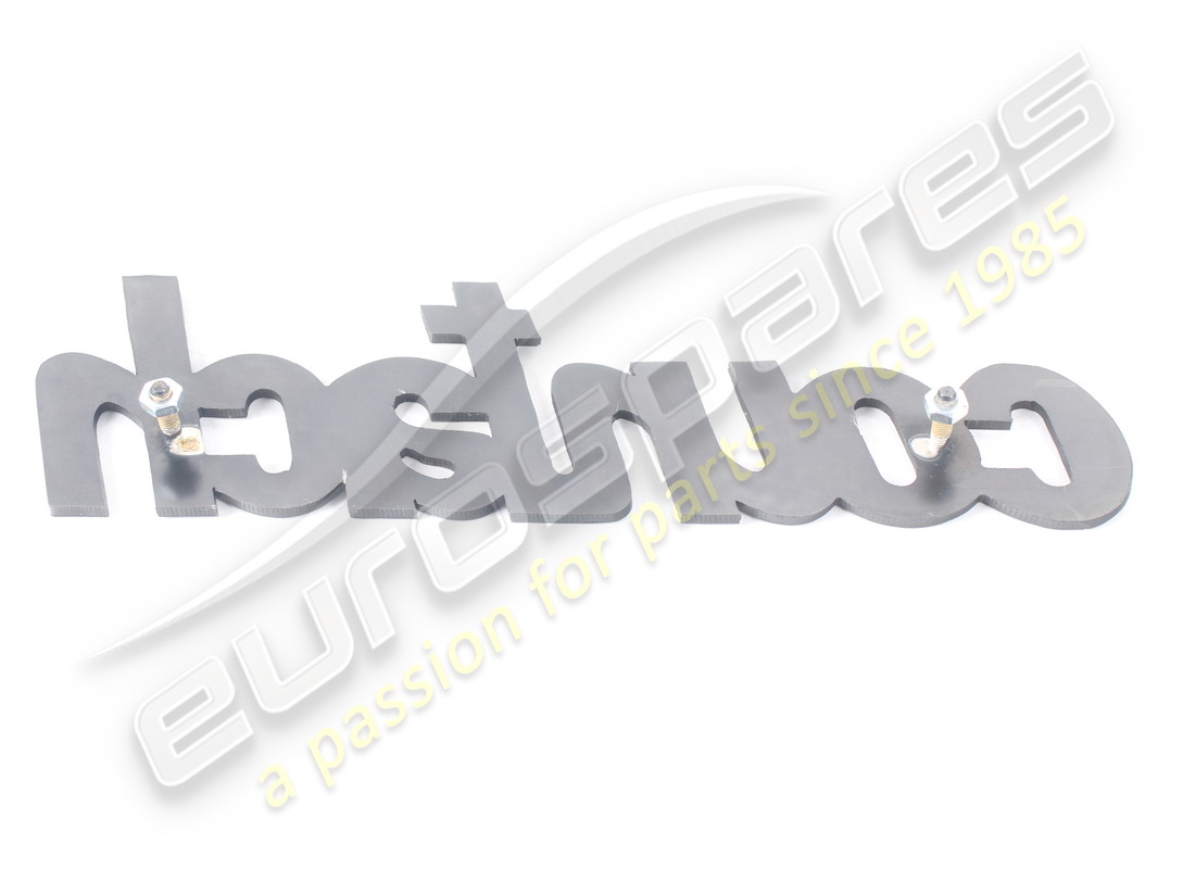 nuova piastra opaca nera lamborghini countach. numero parte 006111345 (2)