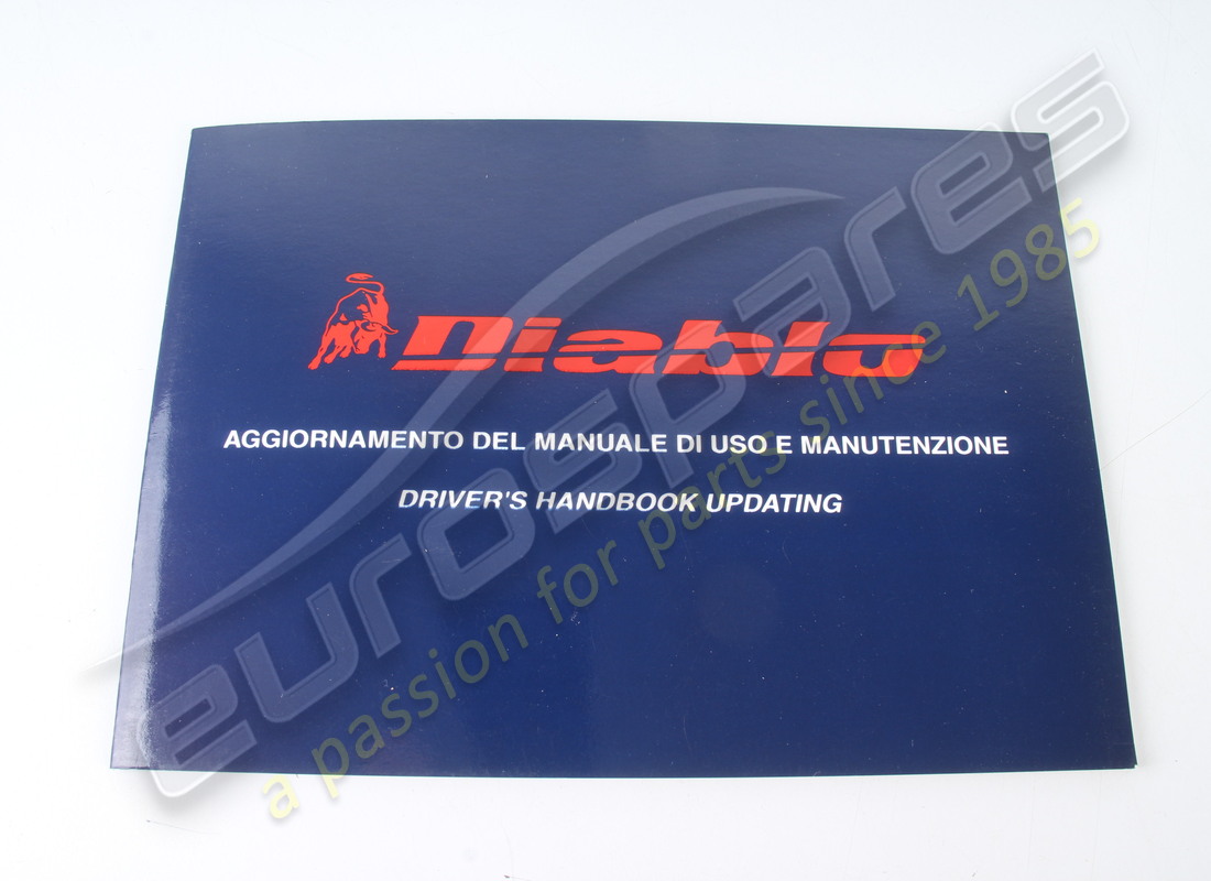 nuovo aggiornamento manuale air bag lamborghini diablo. numero parte 901325725 (1)