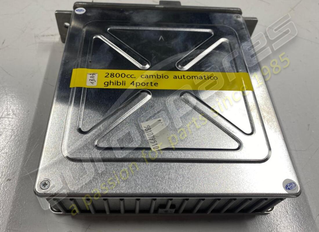 nuovo maserati ecu 2.8 ag. numero parte 581079510 (3)