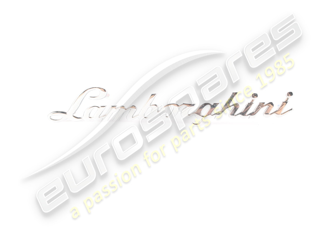 TARGHETTA Lamborghini USATA. NUMERO PARTE 4T0853886B (1)