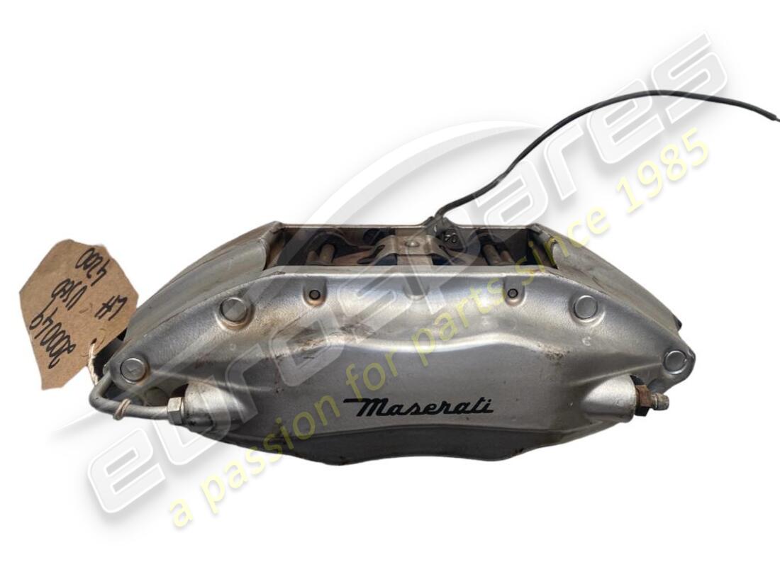 PINZE FRENO ANTERIORE SINISTRO USATE MaseratiARGENTO . NUMERO PARTE 200049 (1)