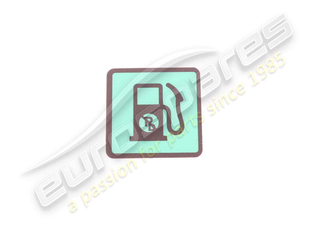 nuovo ferrari adesivo benzina/benzina senza piombo. numero parte 12858780 (1)