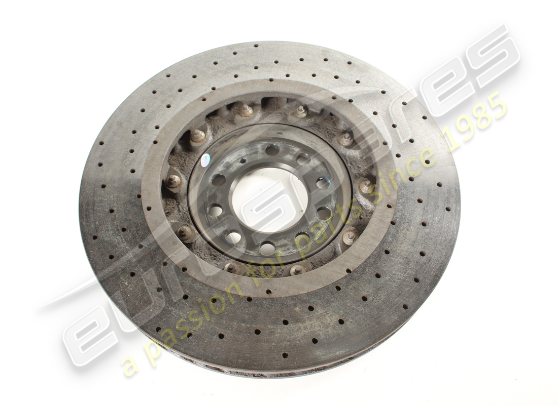 disco freno in ceramica lamborghini usato (ventilato). numero parte 470615602f (2)