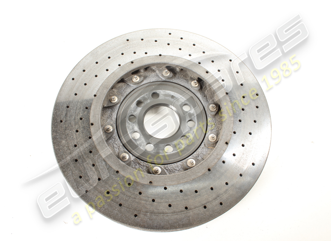 disco freno anteriore sx in ceramica usato lamborghini (ventilato). numero parte 470615301g (4)