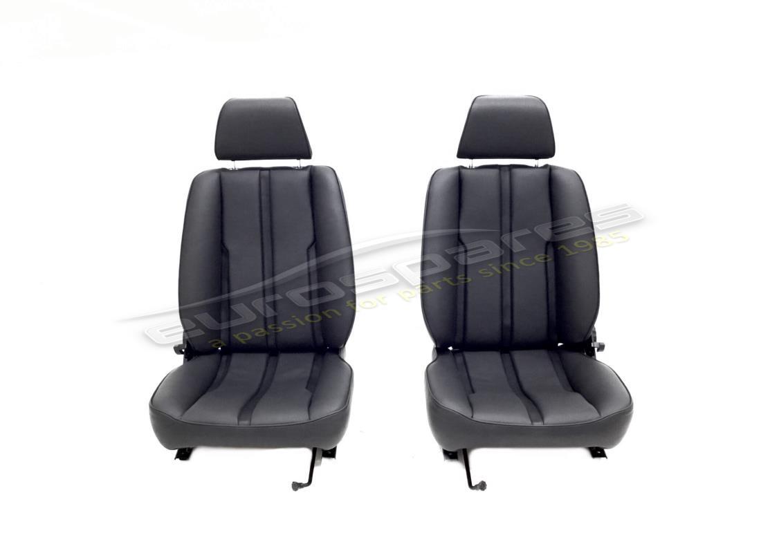 COPPIA DI SEDILI CON GUIDA A SINISTRA RICONDIZIONATI Ferrari IN NERO. NUMERO PARTE 60058900 (1)