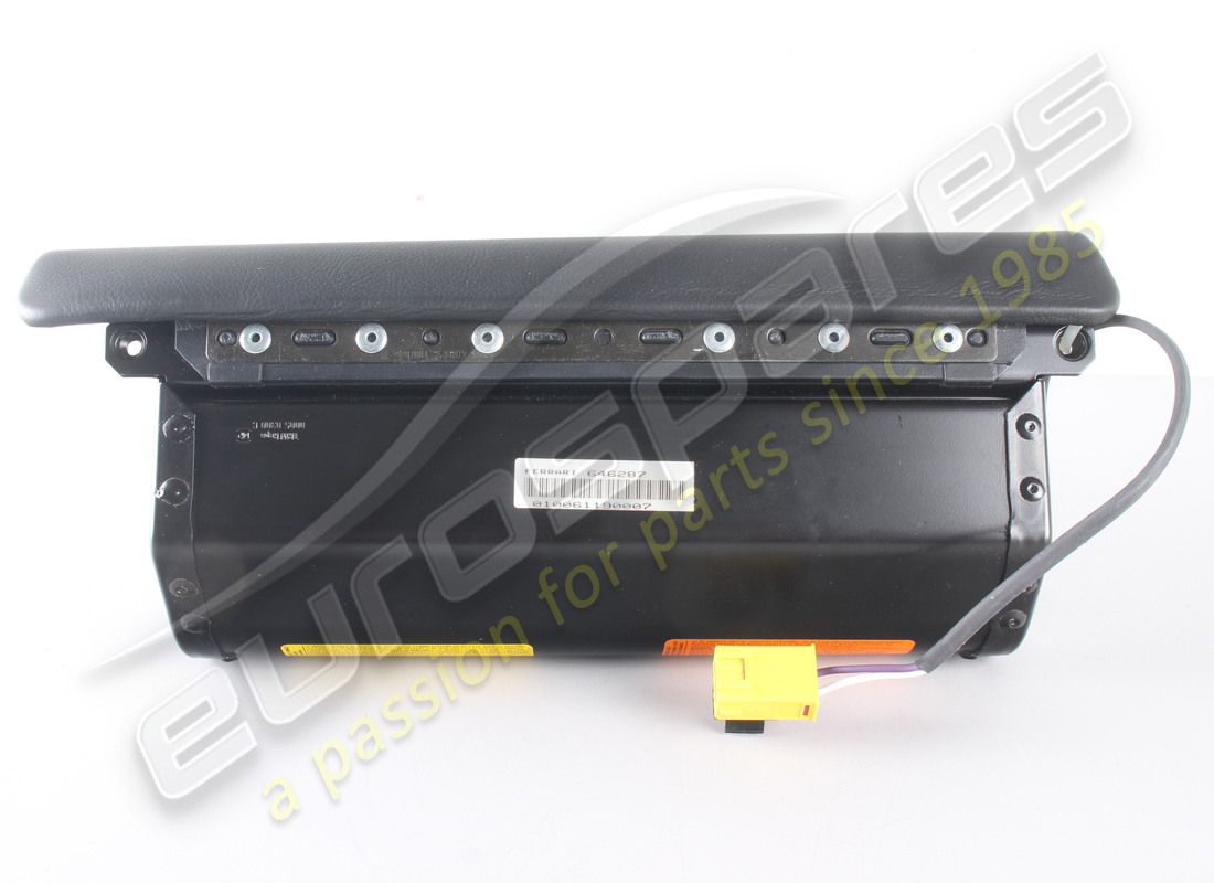 NEW FERRARI PASSENGERS SIDE COMPLETE COVERED AIR BAG 00 (BLACK). PART NUMBER 652025.. (7) new ferrari passengers side complete covered air bag 00 (black). part number 652025.. (7)
