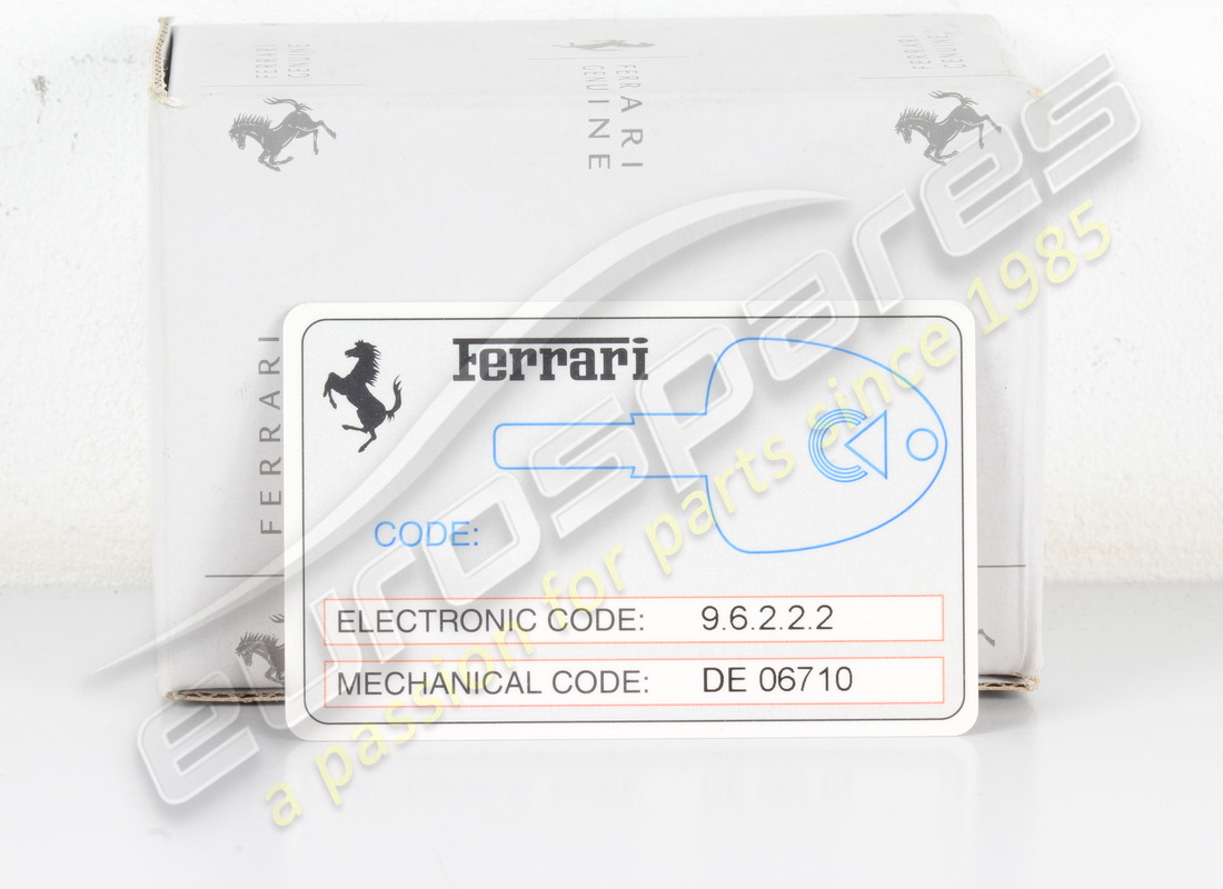 nuova scheda codice ferrari. numero parte 153603 (1)