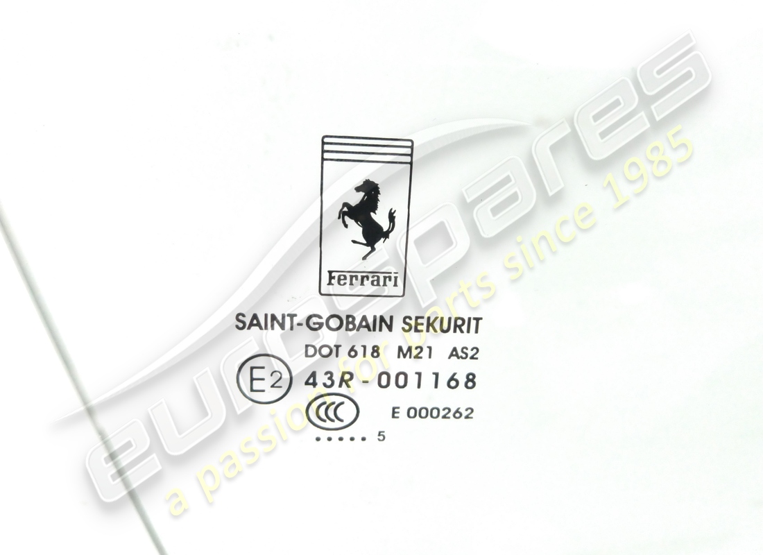 usato ferrari dx vetro della porta. numero parte 69844800 (2)
