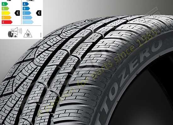 nuovo ferrari pneumatico invernale anteriore pirelli 270 sottozero, 245-35 zr20 (95w) codice articolo 889951