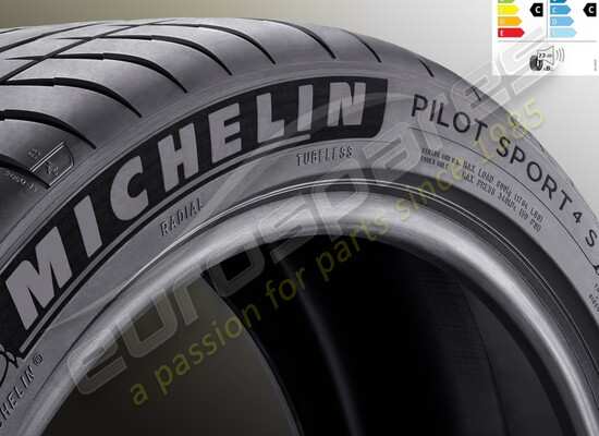 nuovo ferrari pneumatico posteriore michelin pilot sport 4s k1, 305-35 zr20 (107y) codice articolo 784514