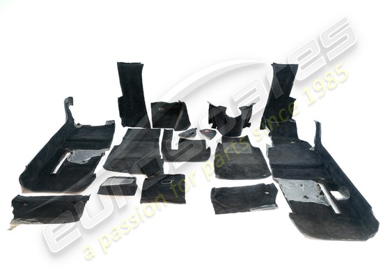usato ferrari set completo di tappeti rhd nero codice articolo 65663290