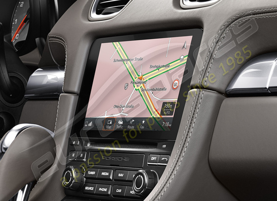 nuovo porsche modulo di navigazione per il codice pcm 98204490203