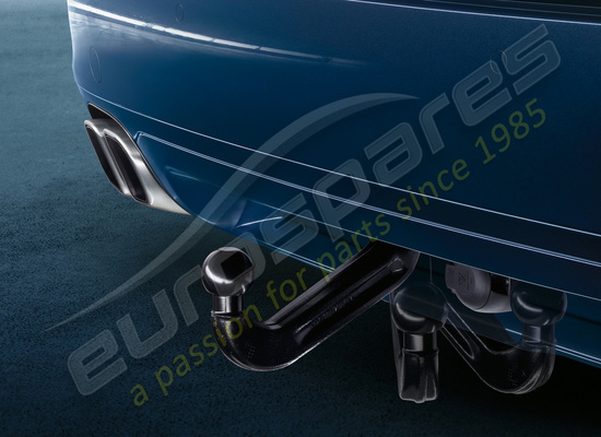 nuovo porsche gancio di traino estensibile elettricamente codice articolo 95804480135
