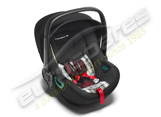 nuovo porsche coprisedile per bambini heritage design - turbo 50 tartan per baby seat i-size codice articolo 971044065d