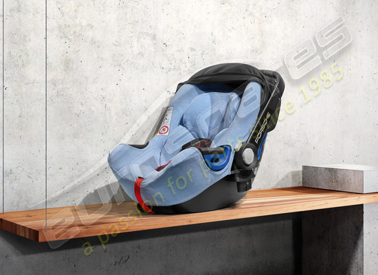 nuovo porsche fodera comfort per porsche seggiolino per bambini i-size codice articolo 971044065