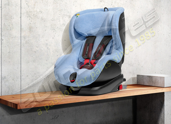 nuovo porsche fodera comfort per seggiolino per bambini i-size. codice articolo 971044066
