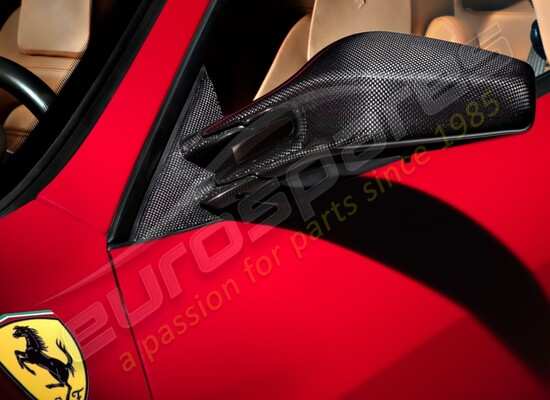 nuovo ferrari specchietti retrovisori in fibra di carbonio codice articolo 70001456